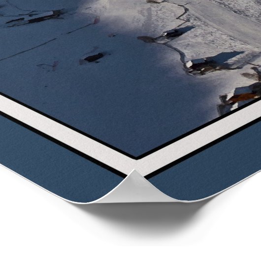 Alpbachtal van Schatzberg Poster (Hoek)