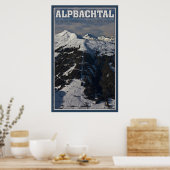 Alpbachtal van Schatzberg Poster (Keuken)