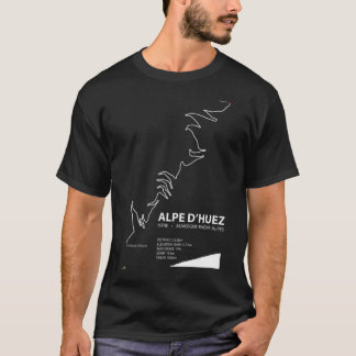 Alpe d&x27;Huez, Auvergne-Rhône-Alpes, France Cycl T-shirt