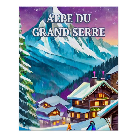Alpe de Grote Serre Perfect Poster (Voorkant)