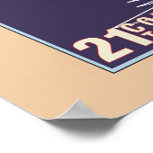 ALPE D'HUEZ 21 HOEKEN POSTER (Hoek)