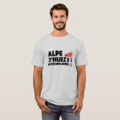 Alpe D'Huez AcComplete Cycling T Shirt Frankrijk (Voorkant volledig)