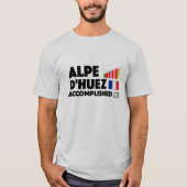 Alpe D'Huez AcComplete Cycling T Shirt Frankrijk (Voorkant)