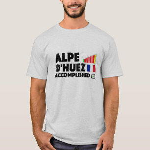 Alpe D'Huez AcComplete Cycling T Shirt Frankrijk