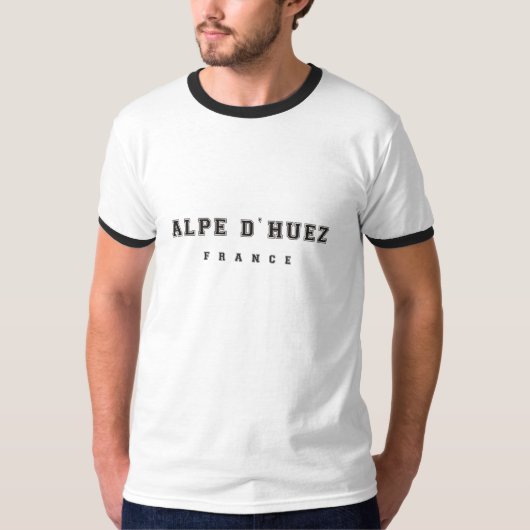 Alpe dhuez France T-shirt (Voorkant)