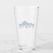 Alpe d'Huez Frankrijk alsjeblieft Glas (Achterkant)