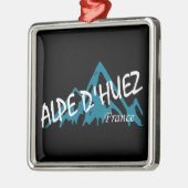 Alpe d'Huez Frankrijk Bergen Metalen Ornament (Links)