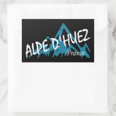 Alpe d'Huez Frankrijk Bergen Rechthoekige Sticker (Tas)