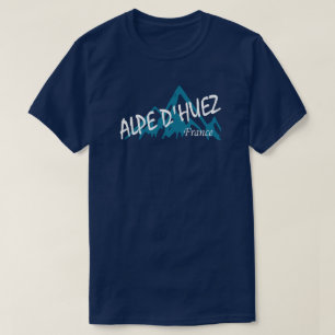 Alpe d'Huez Frankrijk Bergen T-shirt
