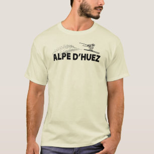 Alpe d'Huez Frankrijk Schansspringer T-shirt