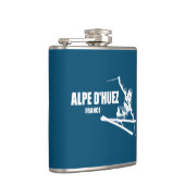 Alpe d'Huez Frankrijk Skiër Heupfles (Rechts)