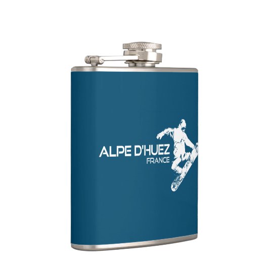 Alpe d'Huez Frankrijk snowboarder Heupfles (Rechts)