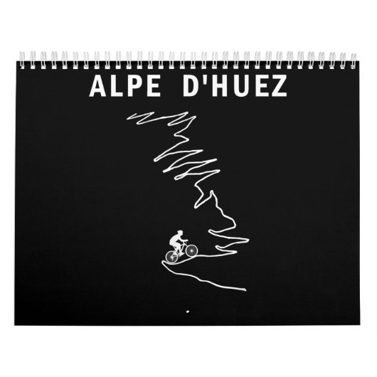 alpe dhuez frankrijk wielrennen kalender (Hoes)