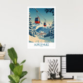 Alpe dHuez Poster Frankrijk 1 (Thuiskantoor)