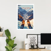 Alpe dHuez Ski Print 1 (Thuiskantoor)