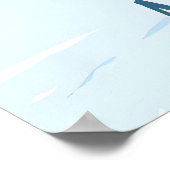 Alpe dHuez Skigebied Reisposter Poster (Hoek)