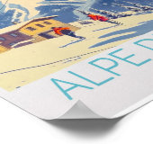 Alpe di Siusi Italië Reisposter – Schilderachtig I Poster (Hoek)