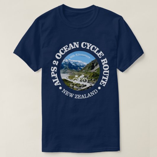 Alpen 2 Oceaan (Cycli C) T-shirt (Design voorkant)