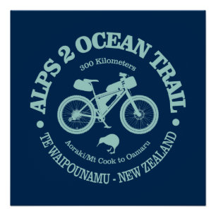 Alpen 2 Ocean (cycling) Perfect Poster