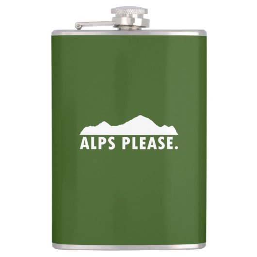 Alpen alsjeblieft heupfles (Voorkant)