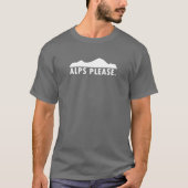 Alpen alsjeblieft t-shirt (Voorkant)