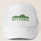Alpen alsjeblieft trucker pet (Voorkant)
