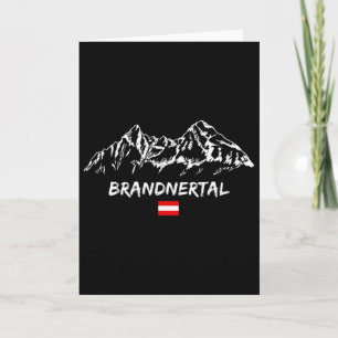 Alpen Bergpanorama Skivakantie Apres-ski Merk Kaart