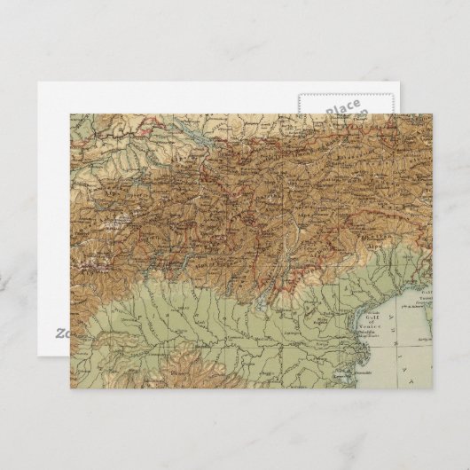 Alpen Briefkaart (Voorkant / Achterkant)