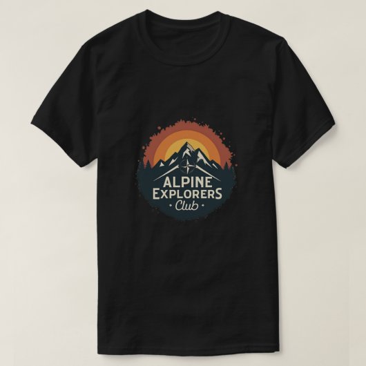 Alpen Explorers Club T-shirt (Design voorkant)