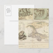 Alpen glaceersystemen briefkaart (Voorkant / Achterkant)