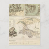 Alpen glaceersystemen briefkaart (Voorkant)