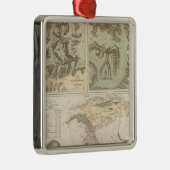 Alpen glaceersystemen metalen ornament (Rechts)