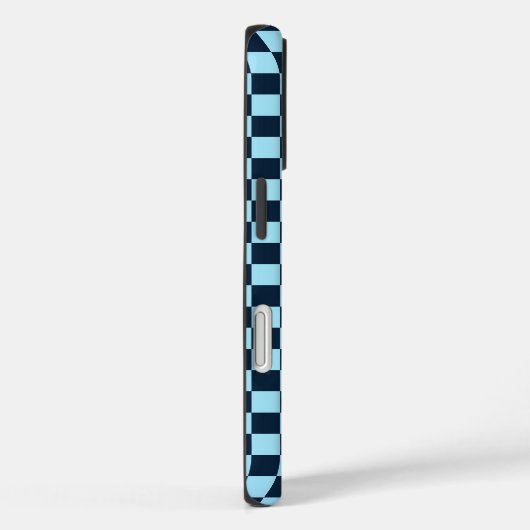 Alpen ijs schaakbord patroon Case-Mate iPhone case (Achterkant / Rechts)