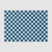 Alpen ijs schaakbord patroon tissuepapier (Voorkant)