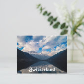 Alpen in Zwitserland en Alpen in Zwitserland Briefkaart (Staand voorkant)