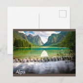 Alpen Italië Dolomites Briefkaart (Voorkant / Achterkant)