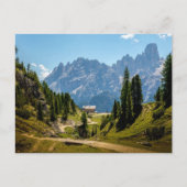 Alpen, landschap, briefkaart (Voorkant)