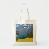 Alpen Mountain Lake Tote Bag (Voorkant)