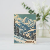 Alpen Oostenrijk Ouderwets Briefkaart (Staand voorkant)