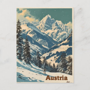 Alpen Oostenrijk Vintage Briefkaart