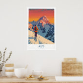 Alpen Poster Frankrijk 1 (Keuken)