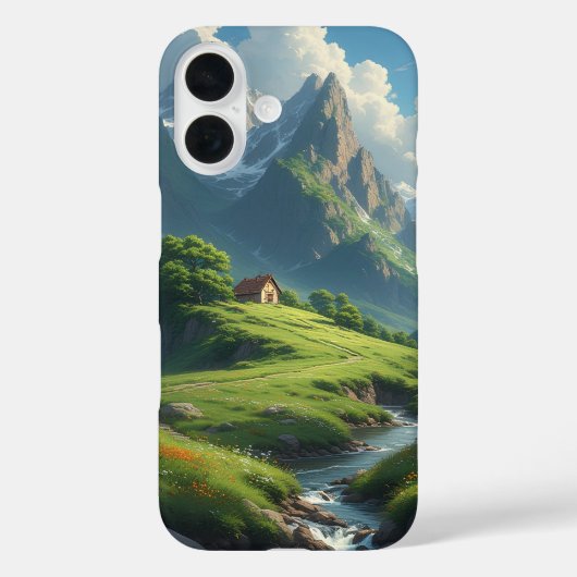 Alpen Riviercabine Case-Mate iPhone Case (Achterkant)