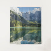 Alpen Turquoise Water Prachtig bergmeer Wandkleed (Voorkant)