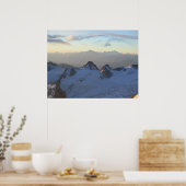 Alpen zonsopgang poster (Keuken)