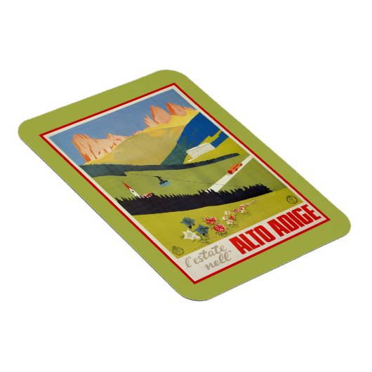 Alpen (Zuid-Tirol) reizen Magneet (Rechterzijde)