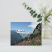 Alpen - Zwitserland Briefkaart (Staand voorkant)