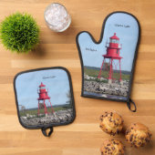 Alpena Licht ovenhandschoen & pot houder set (Top down)