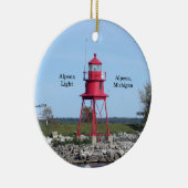 Alpena Lichte versiering Keramisch Ornament (Rechts)