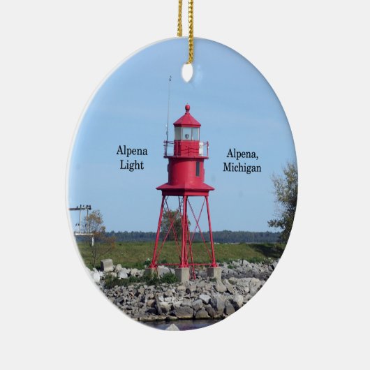Alpena Lichte versiering Keramisch Ornament (Rechts)