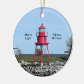 Alpena Lichte versiering Keramisch Ornament (Links)